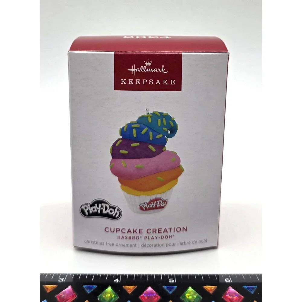 2024‎ Hallmark Play-Doh Cupcake Creation Keepsake Christmas Ornament New